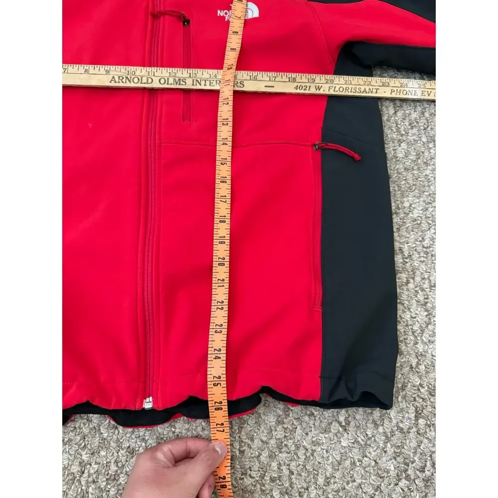 The North Face | Red/Black Pamir Windstopper Jacket Softshell Outdoors Zip-Up